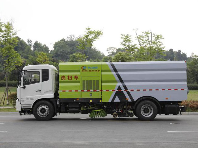 東風(fēng)天錦國(guó)六洗掃車(chē)圖片3