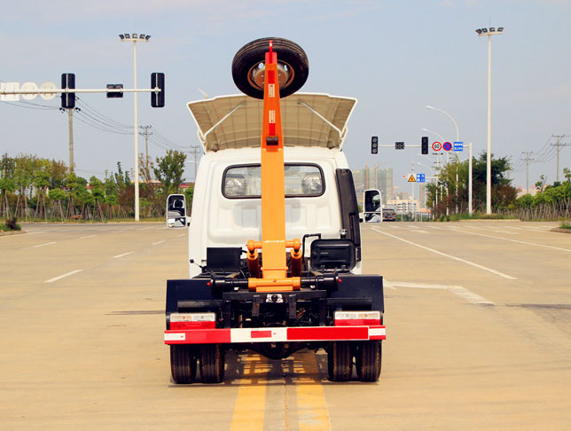 東風途逸國六車廂可卸式垃圾車圖片4