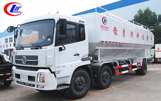 30立方東風(fēng)天錦小三軸<a href=http://www.first-expo.cn/siliaoche/ target=_blank class=infotextkey>飼料車</a>